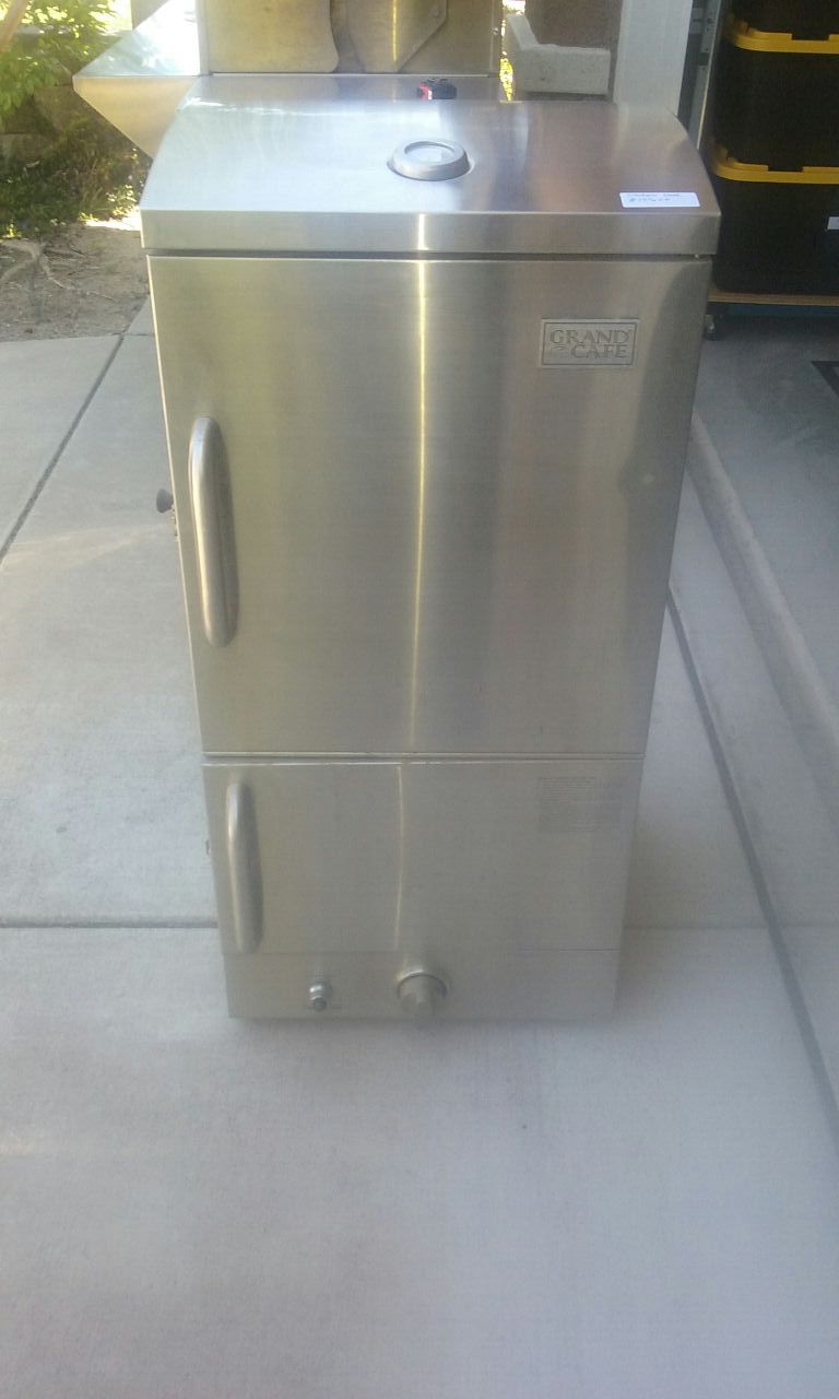 Grand Cafe stainless steel smoker