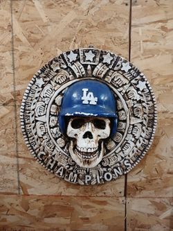 Los Angeles Dodgers Aztec Calendar 