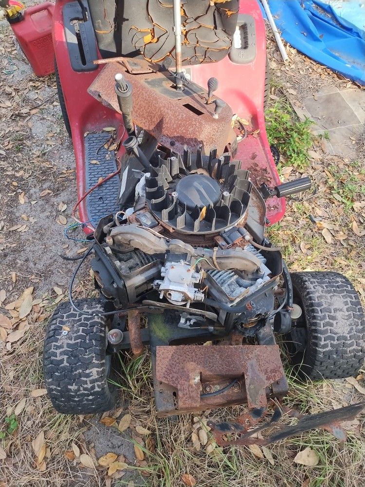 Broken Down Lawn Mower Can't Be Fixed For Parts