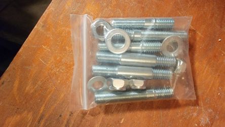 Motorcycle Handlebar Riser Bolts.  Three Sizes To Fit Different Bikes. 