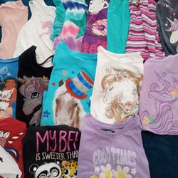 Girls Size 7/8 Shirt Bundle!!