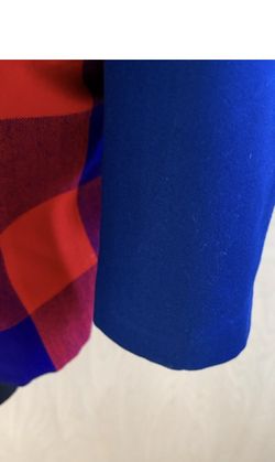 Red and Blue bright Plaid Blazer PLUS 42 more items for FREE!