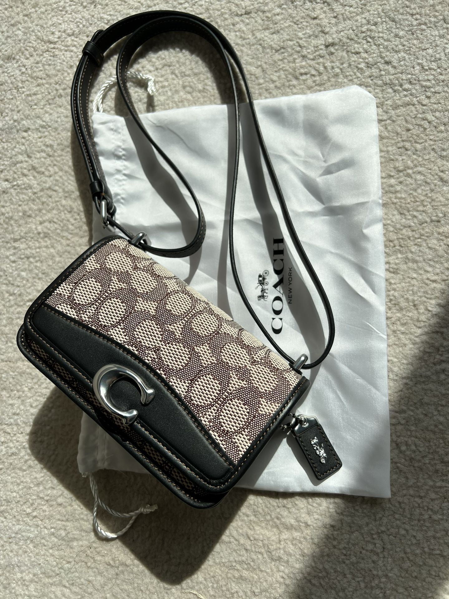 Bandit Crossbody Bag In Signature Textile Jacquard