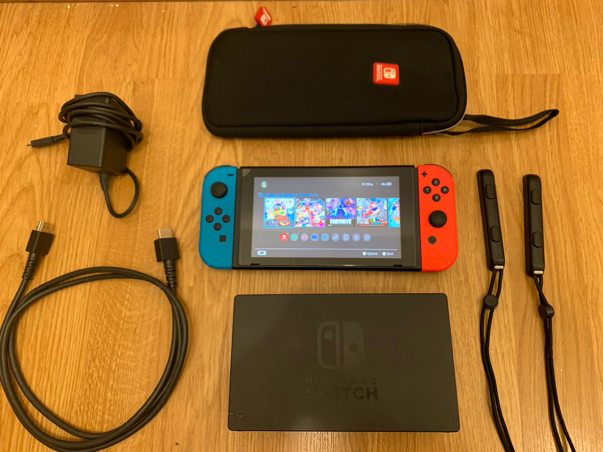 Nintendo Switch Console & Case