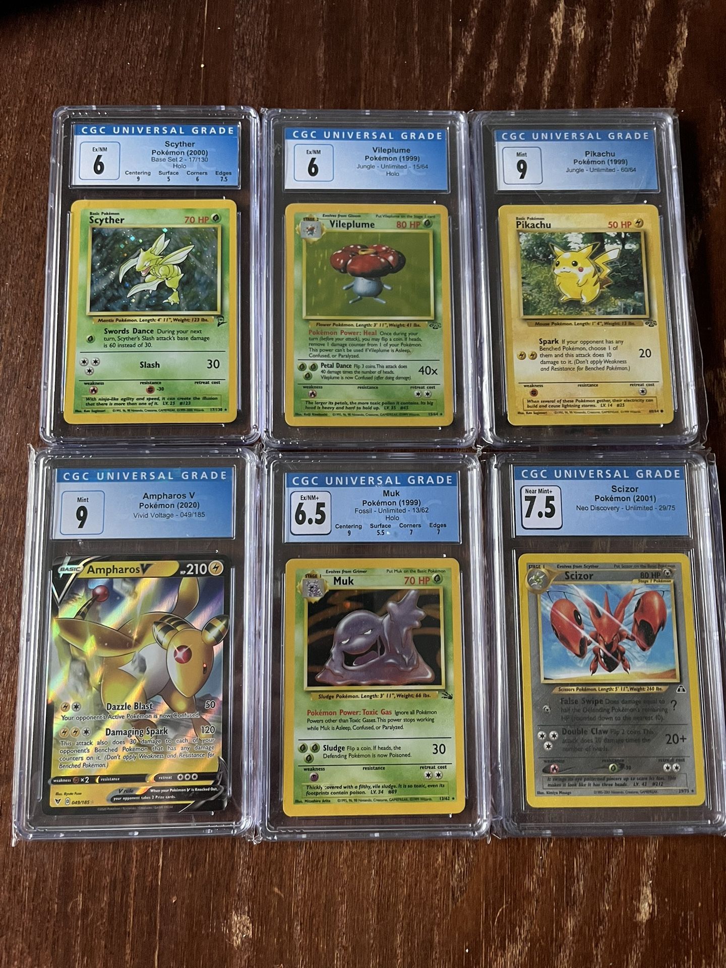 CGC Graded Pokemon Cards