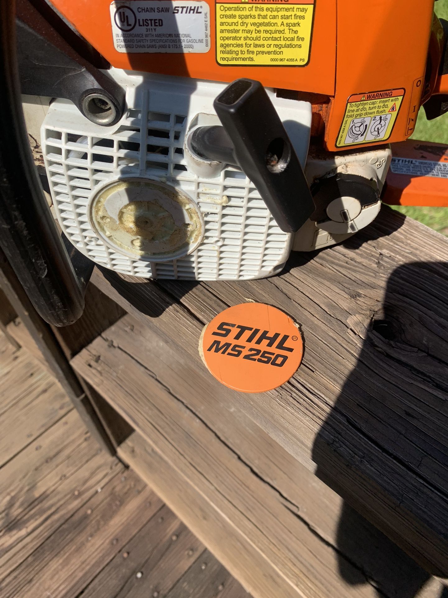 Stihl Chain Saw