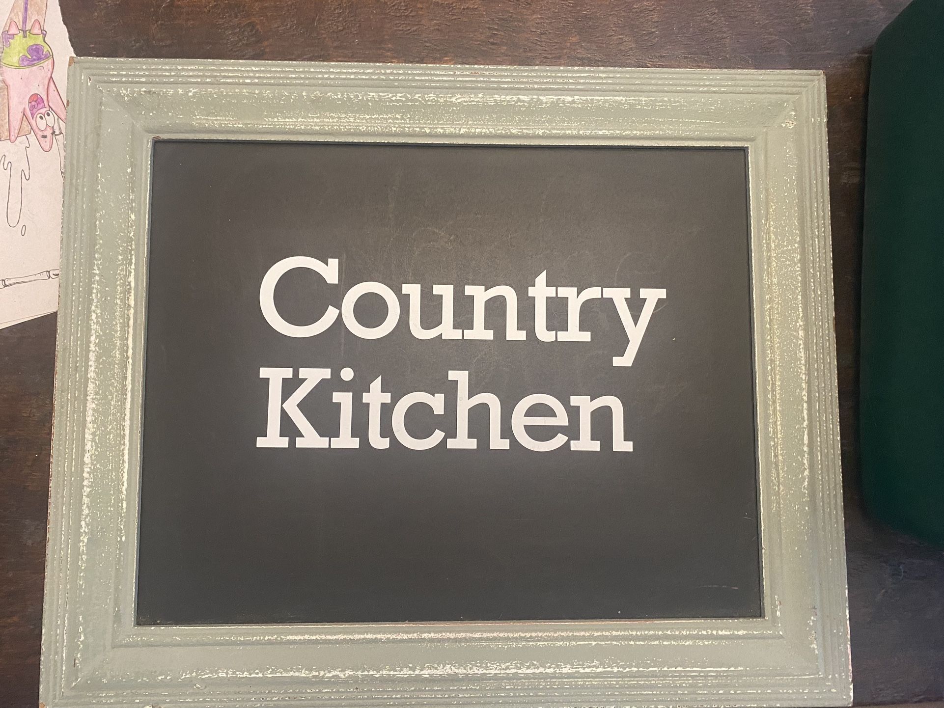 Country kitchen Chalkboard Sign
