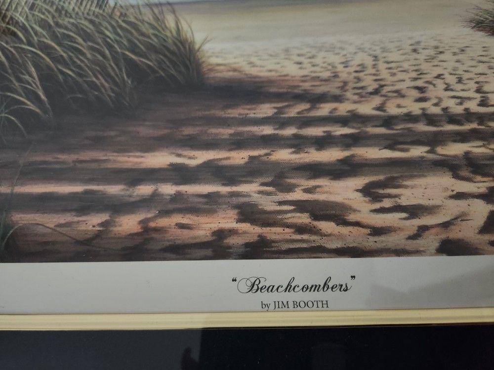 Jim Booth Beachcombers Artist Proof 130/2000