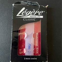 Legere 2 1/2 Baritone Sax reed