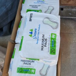 Bladder control protection pads