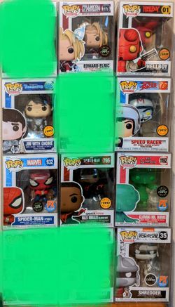 Funko Pop Chases All In NM/M Condition With Protectors Message Me For Pricing Or Make An Offer 