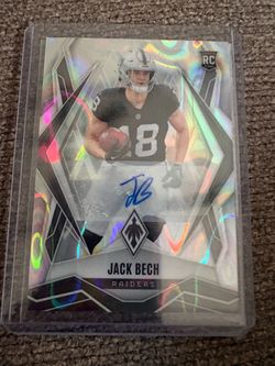 Jack Bech Autograph Card