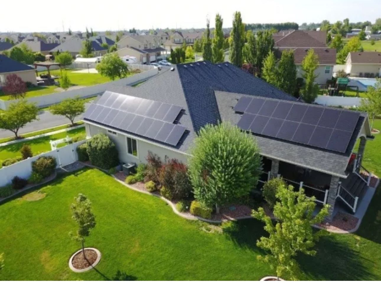 5000W Premium Solar Kit w/ Panels & Battery, Full Power for 1500-3500 sqft Homes