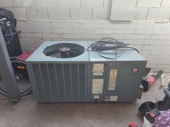 2010 rheem 3.5ton hvac package unit r410