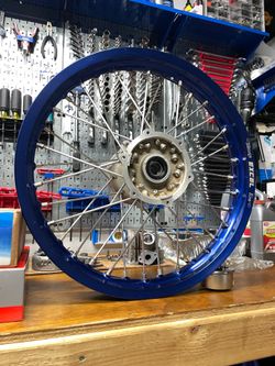 Yamaha YZ250X OEM rear wheel