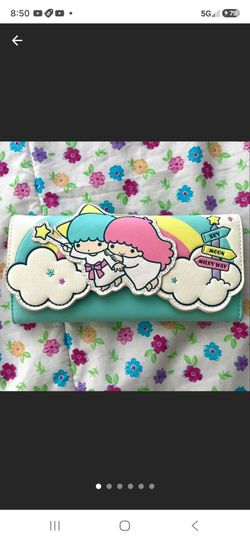 NEW SANRIO LITTLE TWIN STAR LOUNGEFLY WALLET
