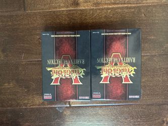 TWO Yu-Gi-Oh! Rarity Collection 5 V Box 1st Edition TCG