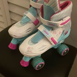 Girls Skates Kids Size 3-6Y