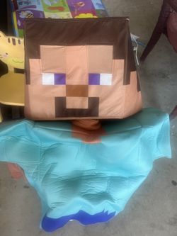 Minecraft Halloween Costume 8-10size