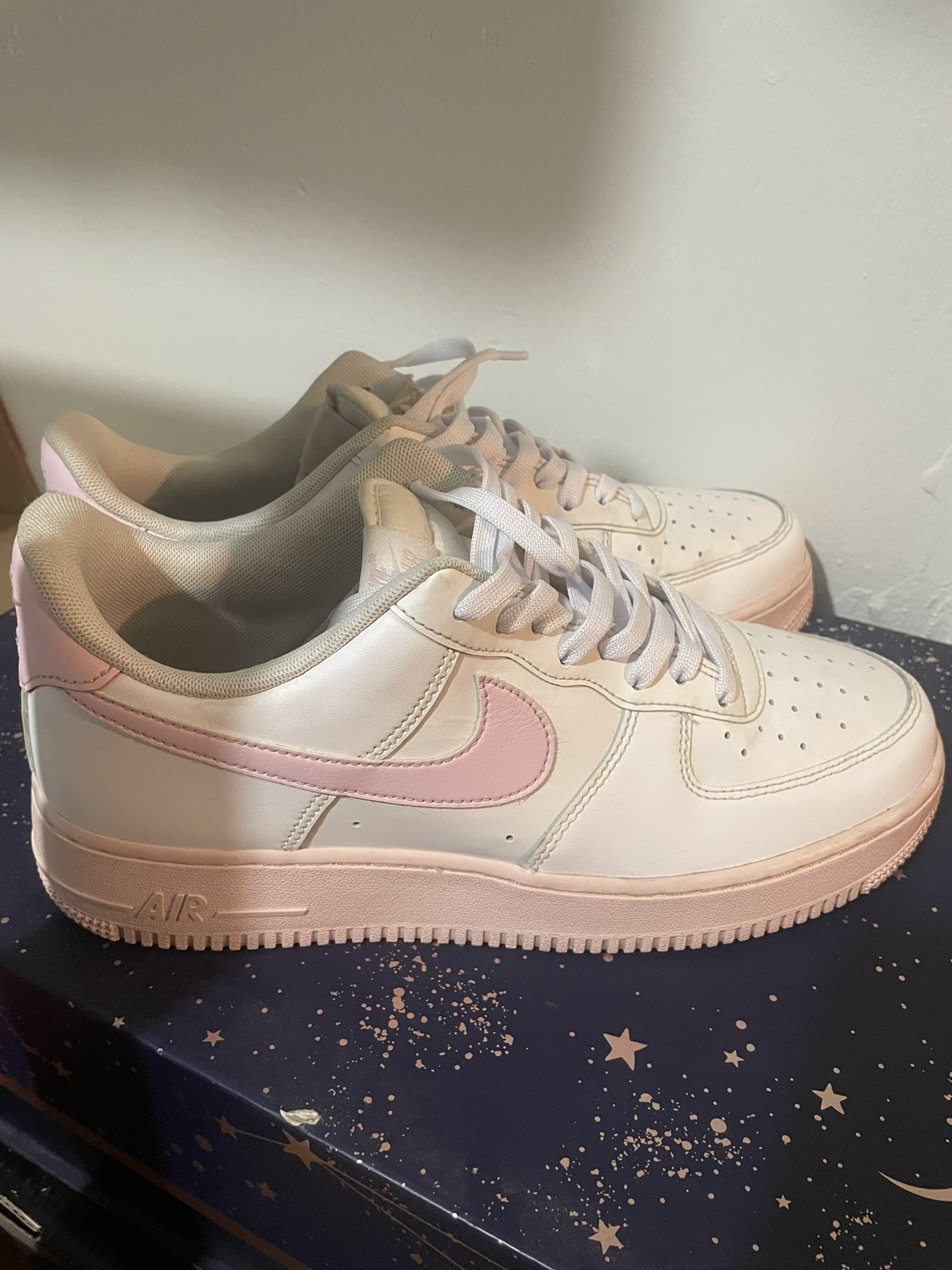 Nike Air Force Low White Pink Sole (CK7663 100) Sneakers Men