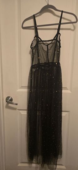 Halloween Jump suit and black/gold dress
