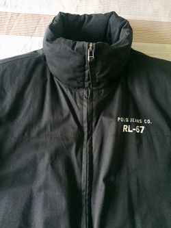 Polo Jeans Co. RL-67 Women’s Cotton Down Jacket Black- M