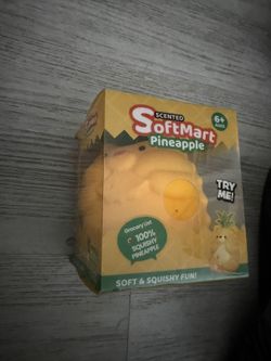 Jumbo Pineapple Bear Squishy