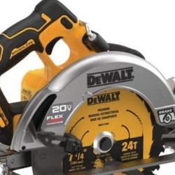 DEWALT 20-Volt MAX Cordless Brushless 7-1/4 in. Circular Saw with FLEXVOLT ADVANTAGE (Tool Only)