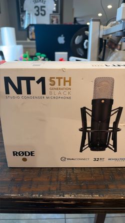 Brand New Rode NT1 5th Generation Studio Condenser Microphone (Silver)