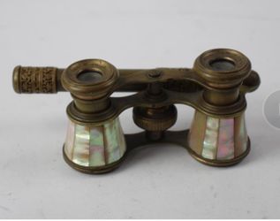Vintage Opera Binoculars Mother Of Pearl