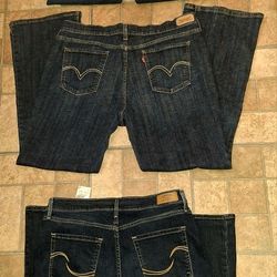 LADIE'S LEVI'S BOOT CUT/SIZE 16 / 33W X 32L