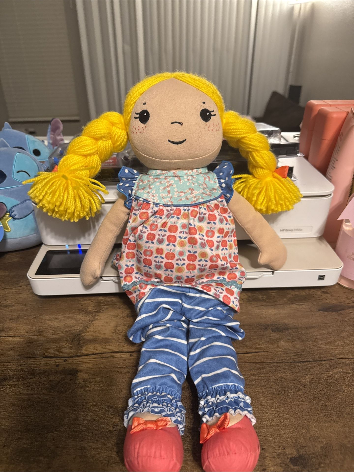 Matilda Jane SUNNY Soft Doll in LUCIA SHABBY Outfit 18” Girl Cloth Plush