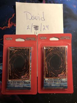 Yu-Gi-Oh! Sealed Legendary Packs + Blazing Vortex + Genesis Impact