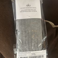 Alo Unisex Scrunch Sock (Grey)