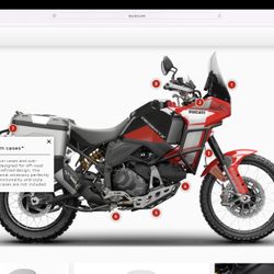 Aluminum Panniers For Ducati Desert X 