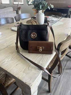 Michael Kors Handbag And Wallet