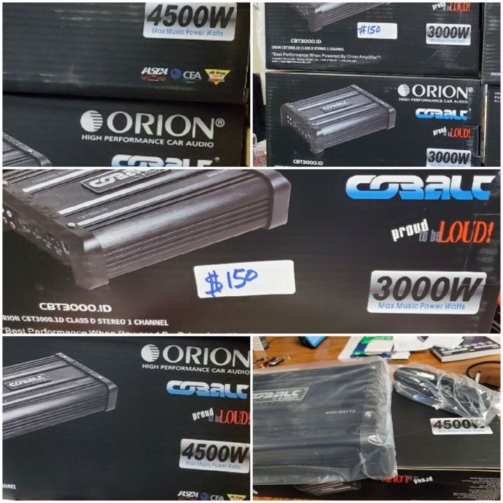 3000WTTS MAX ORION MONOBLOCK AMPLIFIER