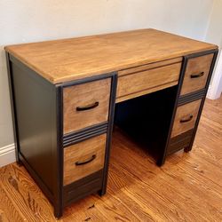 Classy solid wood desk / vanity