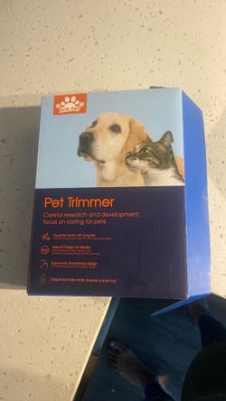 Dog hair trimmer