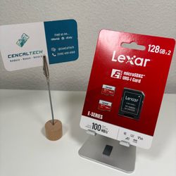 New Lexar E-Series 128gb Micro SD Card 2x Pack, High-Speed Memory