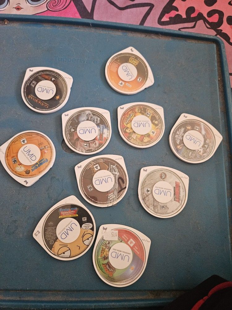 Psp Games Snd Movies $140 All Obo Trade