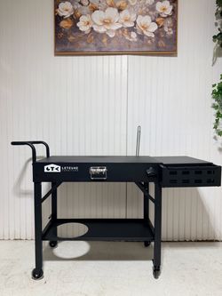 Grill cart, serving cart
