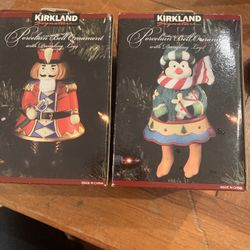 Porcelain Bell Ornaments