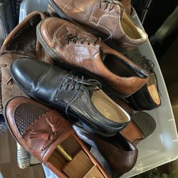 Dress Leather Man sz 10  $50 at Desoto