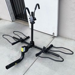 (New in box) $109 KAC (2-Bike) Rack for SUV, Cars, Hatchback Mount fit 2” Anti-Wobble Hitch, Heavy Duty Bicycle Carrier