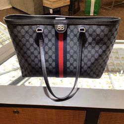 Black Gucci X Balenciaga Bag