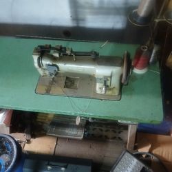 Industrial Sewing Machine with Table
