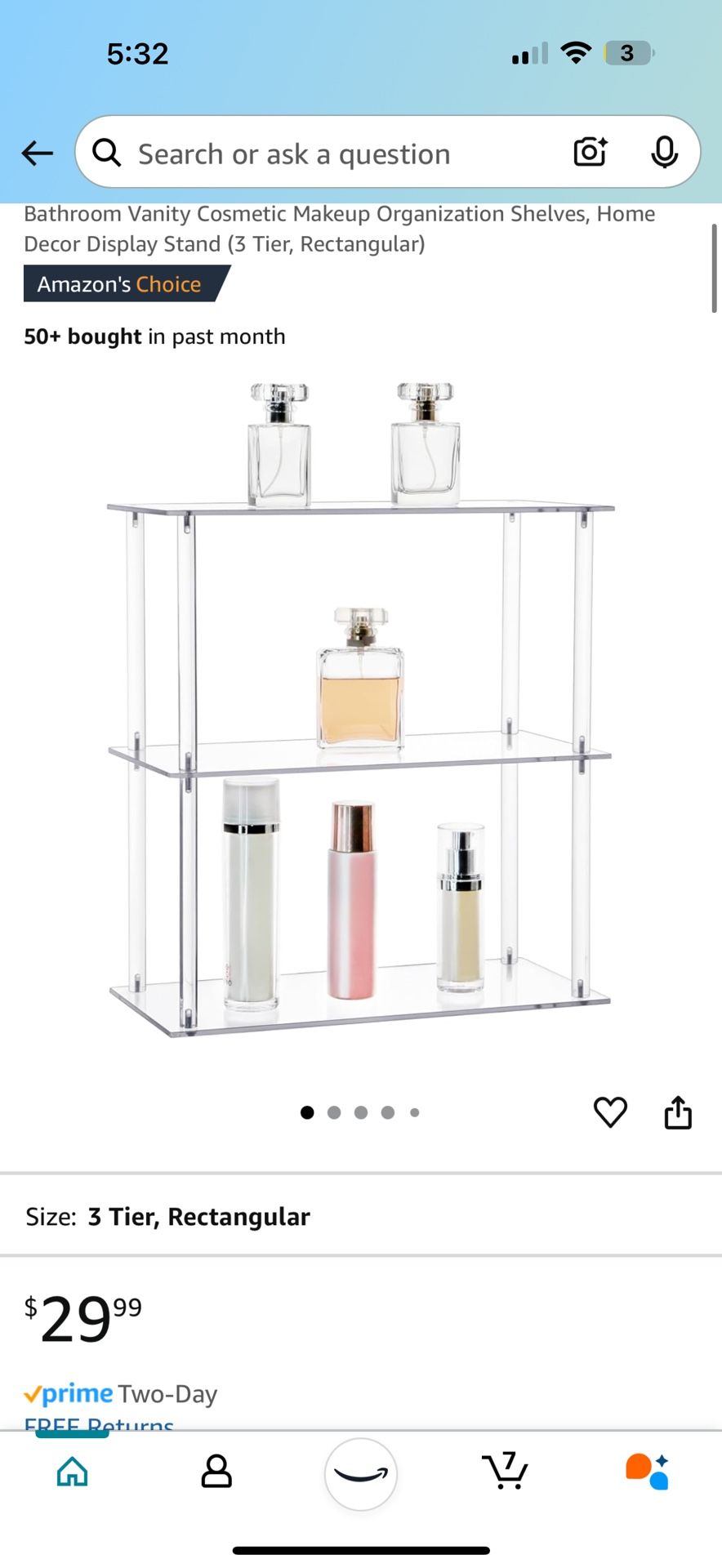 Brand New Vanity Makeup Organizar