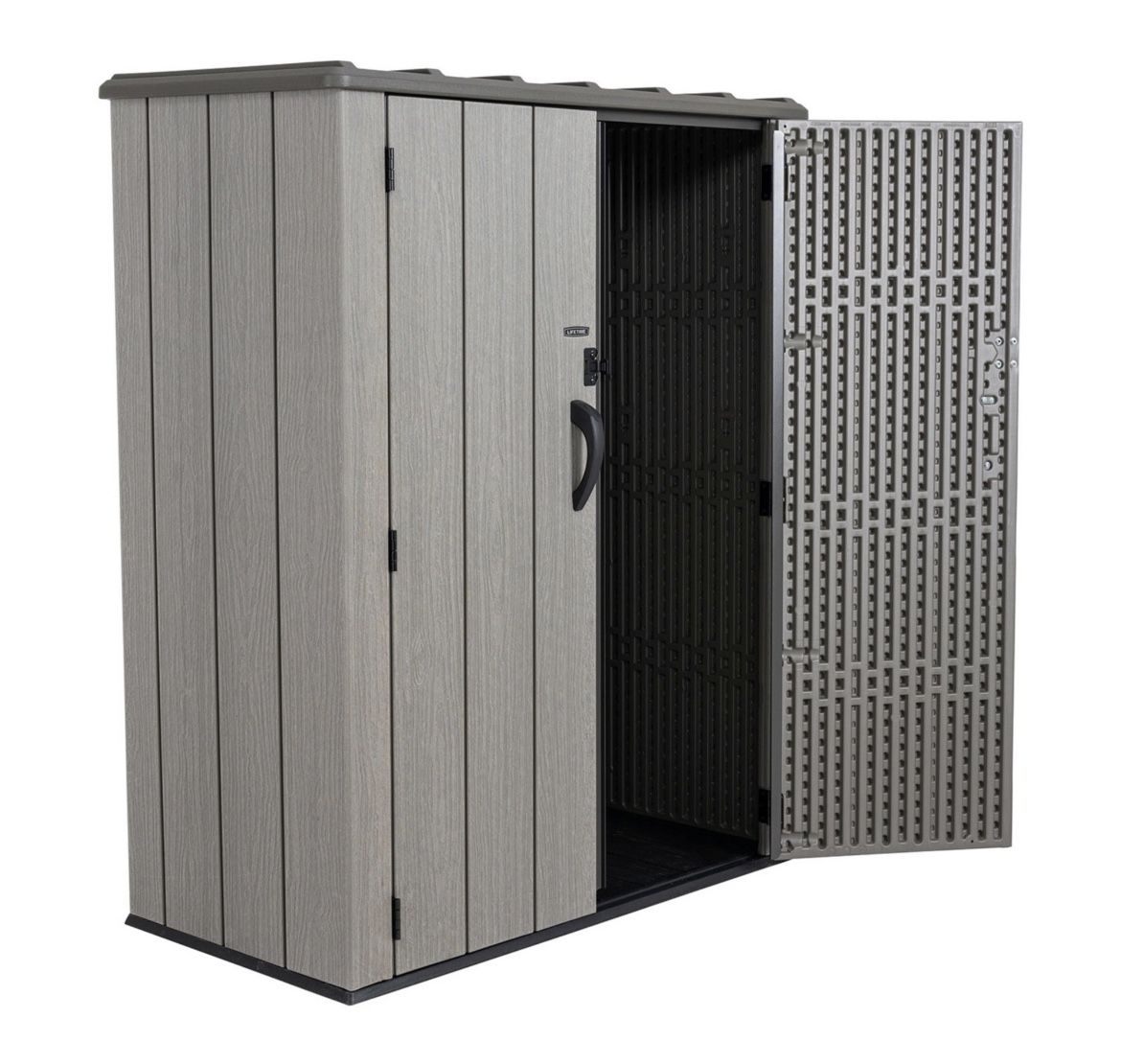 Gray Lifetime Vertical Storage Shed 53 cu.ft. PENDING