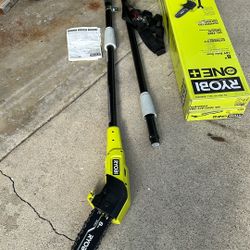 RYOBI ONE+ 18V 8 in. Cordless Oil-Free Pole Saw (Tool Only) Item #581a